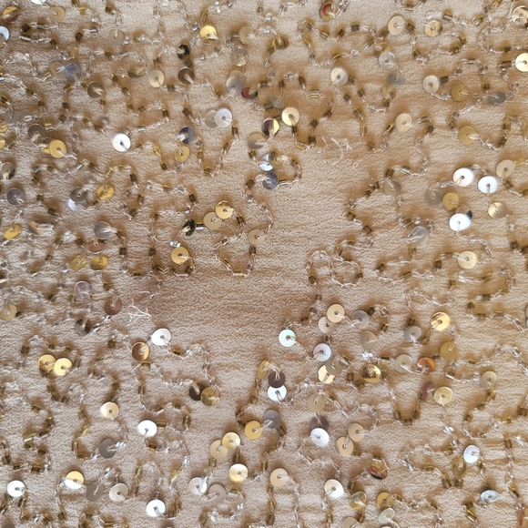 Aidan Mattox Cutout Beaded Silk Dress, 14, Used - Picture 12 of 15